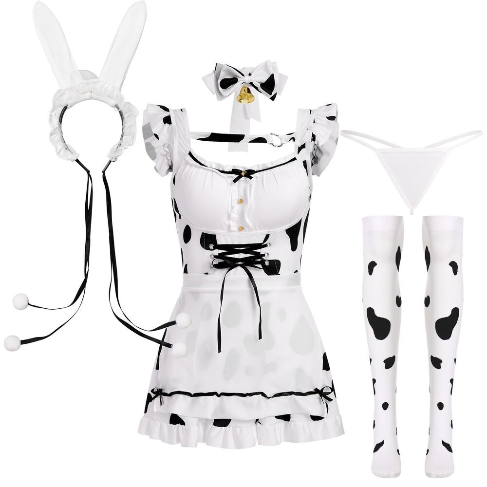 1090 Cute Cosplay Outfits Kawaii Anime Role Play Cow Kitten Ear Headband